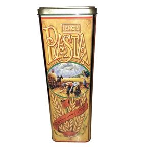 Vintage Lancia Pasta Spaghetti Tin " Quality Since 1930"